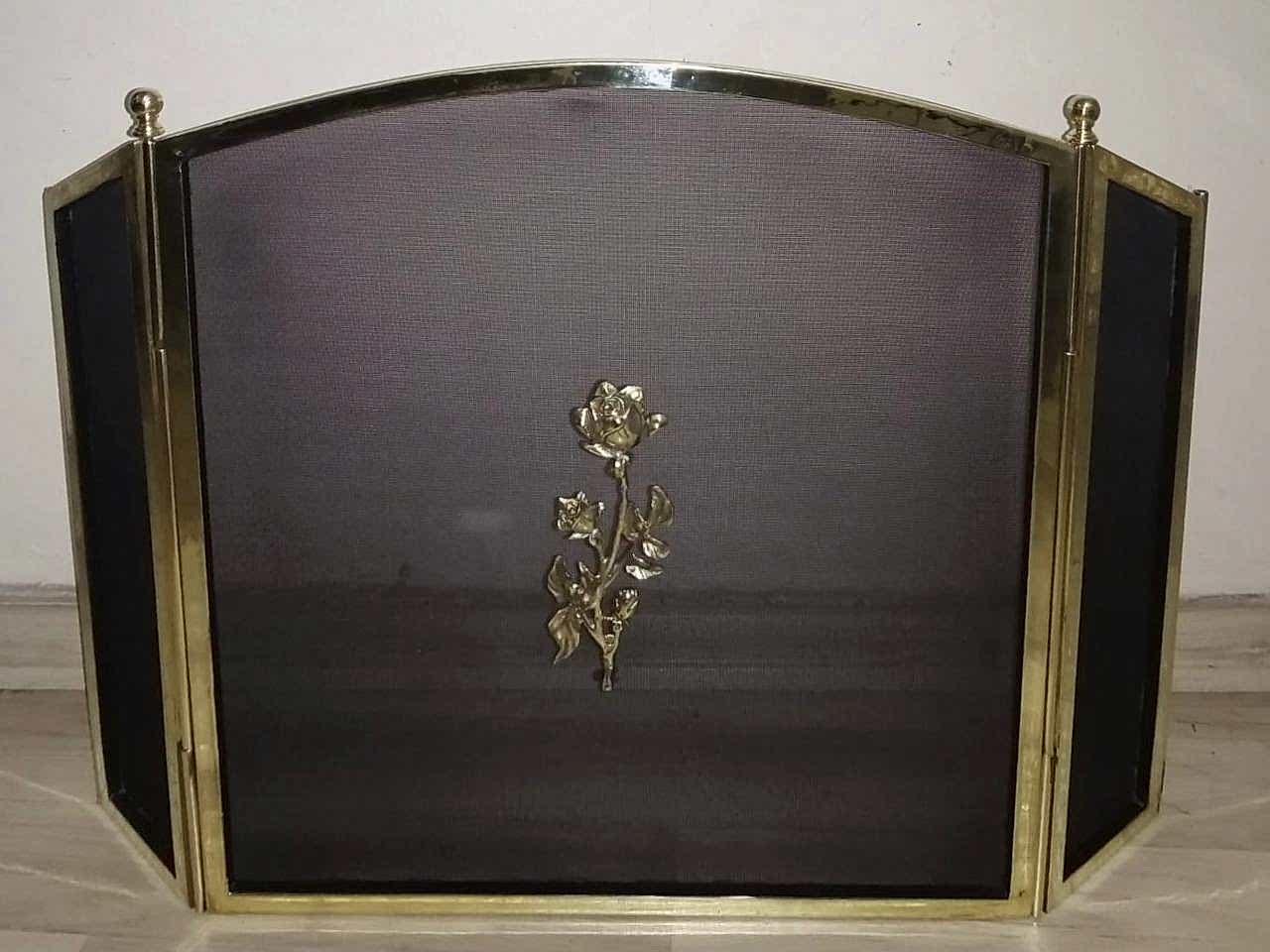 Pirinç Şömine Siperliği